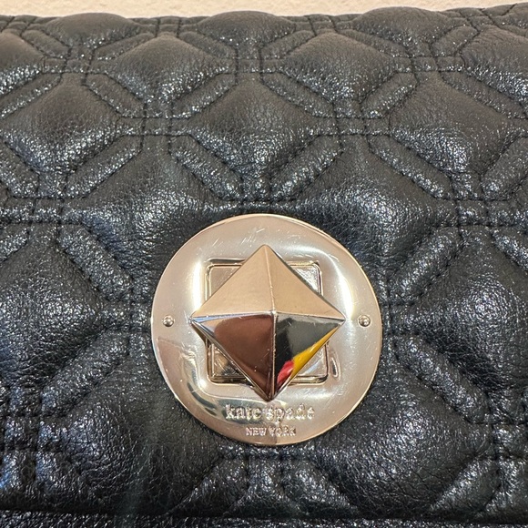 Kate Spade Black Quilted Shoulder Bag - Picture 5 of 10